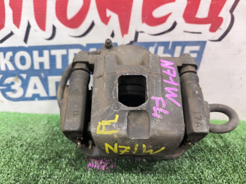 Суппорт MITSUBISHI PAJERO IO H66W 4G93 передний левый (б/у)