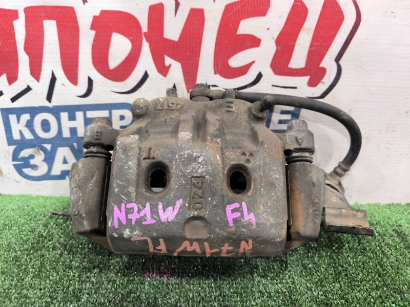 Суппорт MITSUBISHI RVR N71W 4G93 передний левый (б/у)