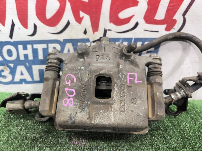 Суппорт HONDA FIT ARIA GD8 L15A передний левый (б/у)