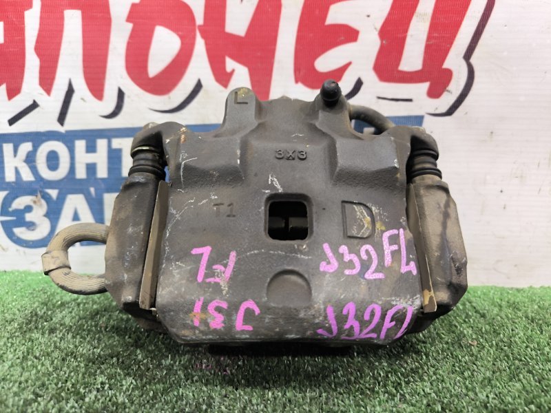 Суппорт NISSAN SKYLINE V35 VQ25DD передний левый (б/у)