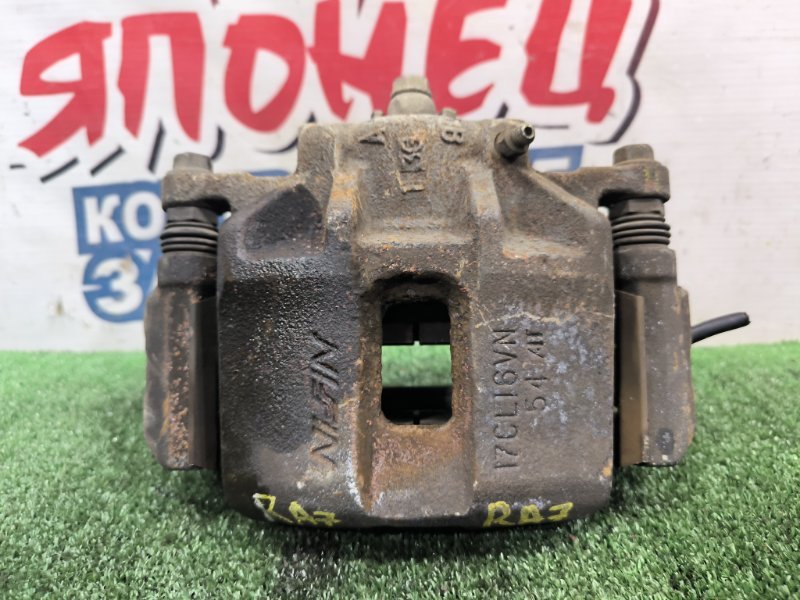 Суппорт HONDA ODYSSEY RA7 F23A передний левый (б/у)