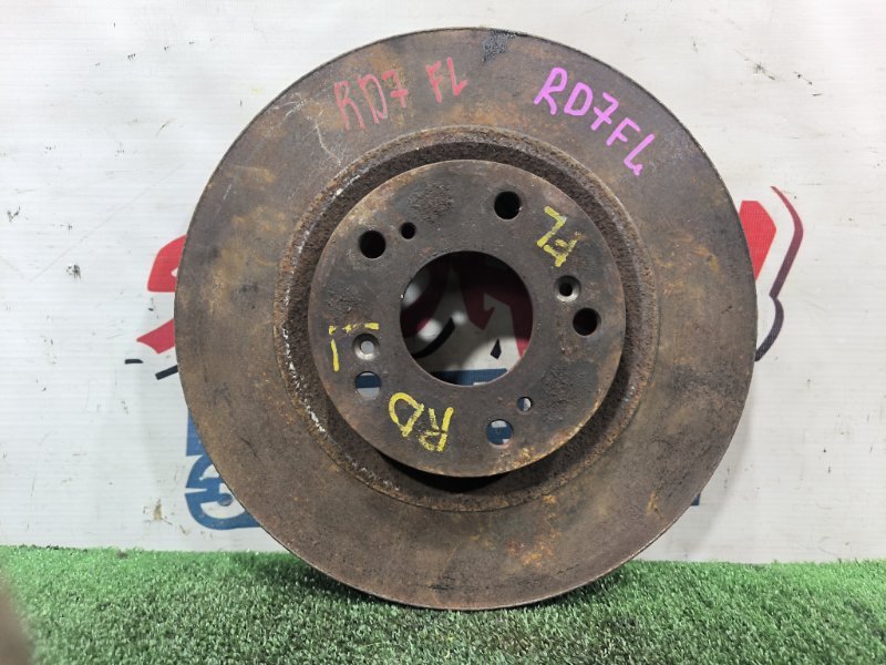 Тормозной диск HONDA CR-V RD7 K24A (б/у)