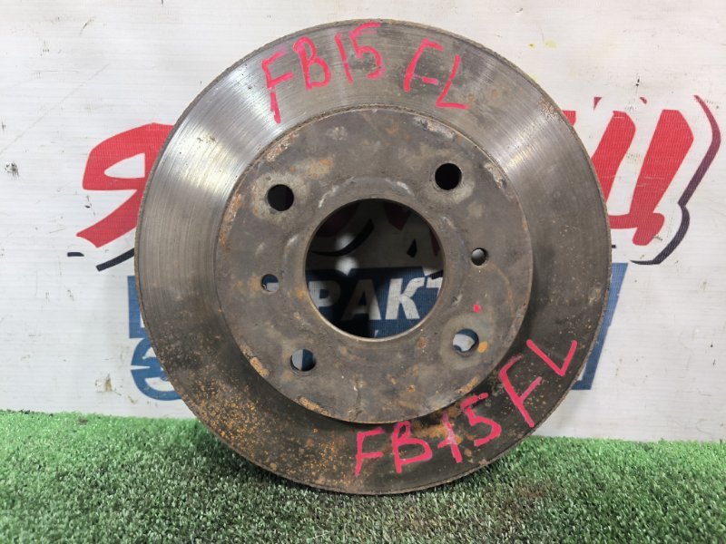 Тормозной диск NISSAN SUNNY FB15 QG15DE передний (б/у)