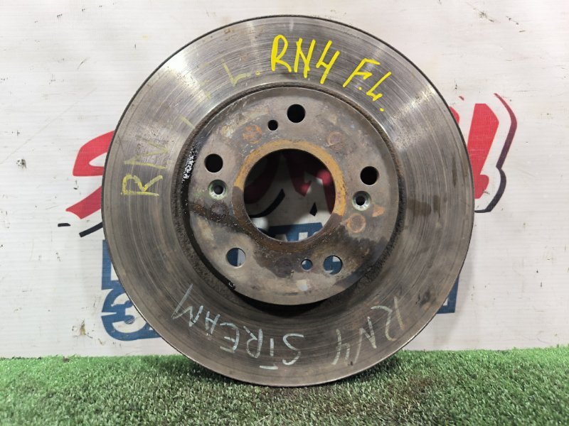 Тормозной диск HONDA STREAM RN4 K20A передний (б/у)