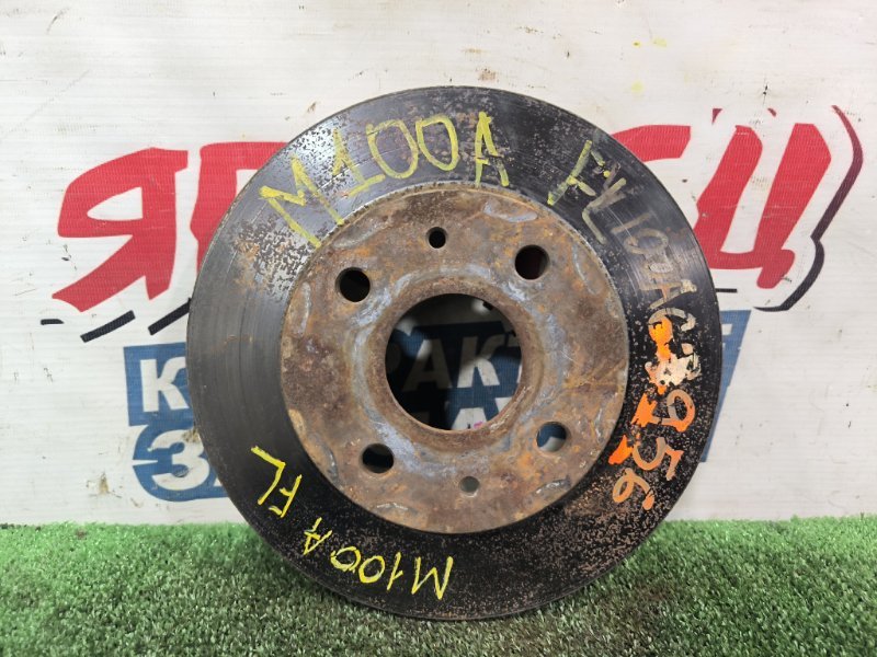 Тормозной диск TOYOTA DUET M100A EJ-VE передний (б/у)