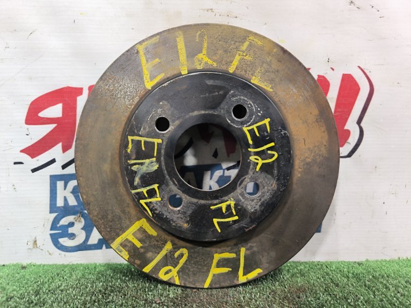 Тормозной диск NISSAN NOTE E12 HR12DE передний (б/у)