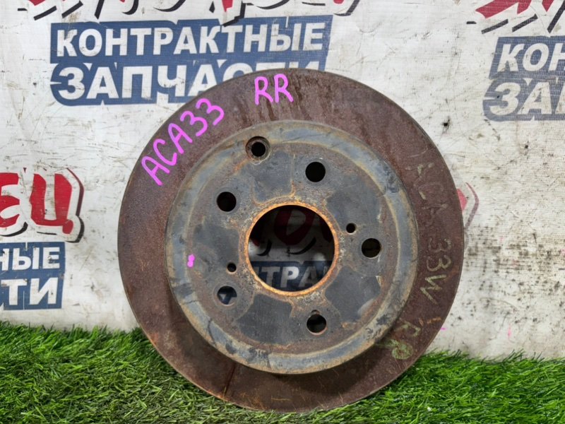 Тормозной диск TOYOTA VANGUARD ACA33 2AZ-FE задний (б/у)