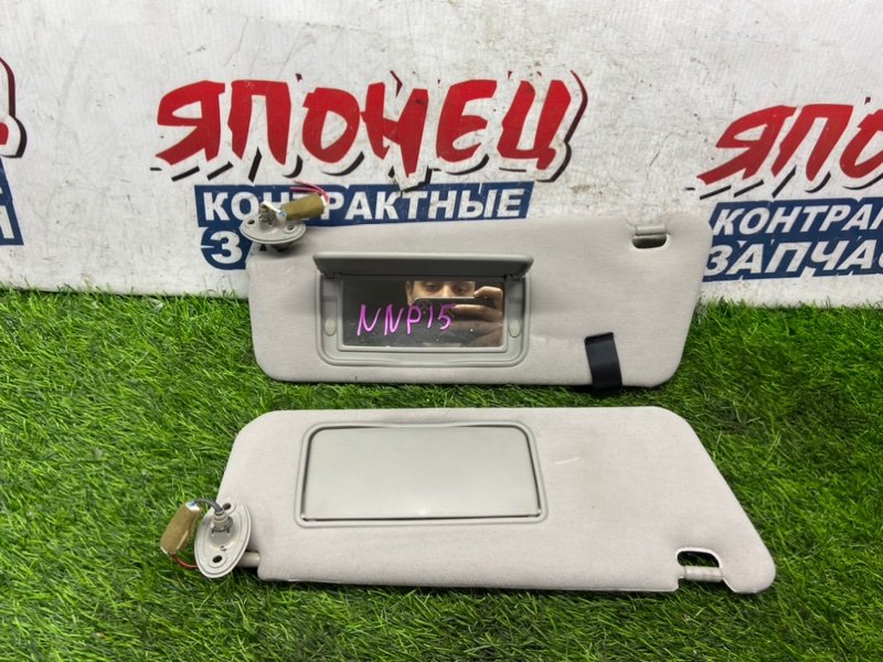 Козырек солнцезащитный TOYOTA PORTE NNP15 1NZ-FE (б/у)