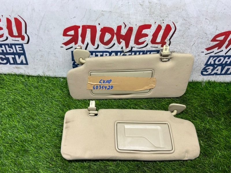 Козырек солнцезащитный TOYOTA MARK II GX110 1G-FE (б/у)