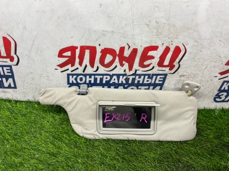 Козырек солнцезащитный TOYOTA RAUM EXZ15 5E-FE правый (б/у)