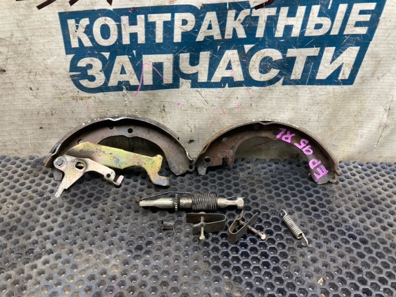 Механизм стояночного тормоза TOYOTA STARLET EP95 4E-FE задний левый (б/у)