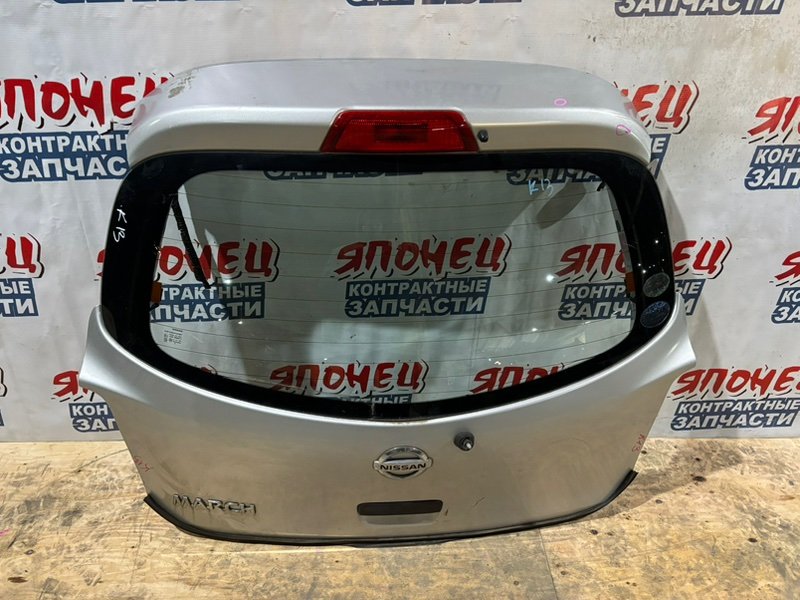 Дверь багажника NISSAN MARCH K13 HR12DE 2010 (б/у)