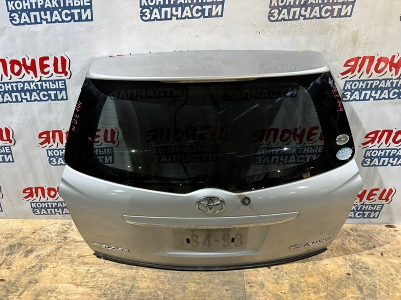 Дверь багажника TOYOTA COROLLA FIELDER NZE144 1NZ-FE 2009 (б/у)