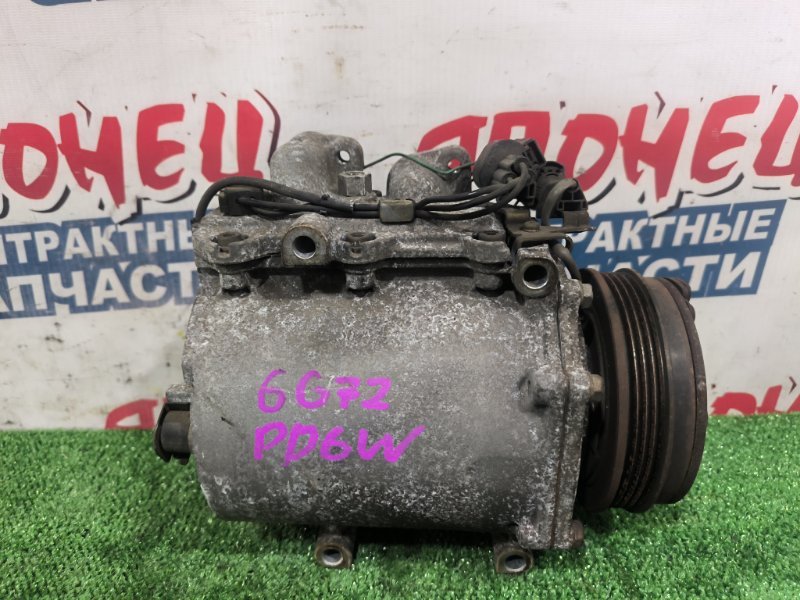 Компрессор кондиционера MITSUBISHI DELICA PD6W 6G72 (б/у)