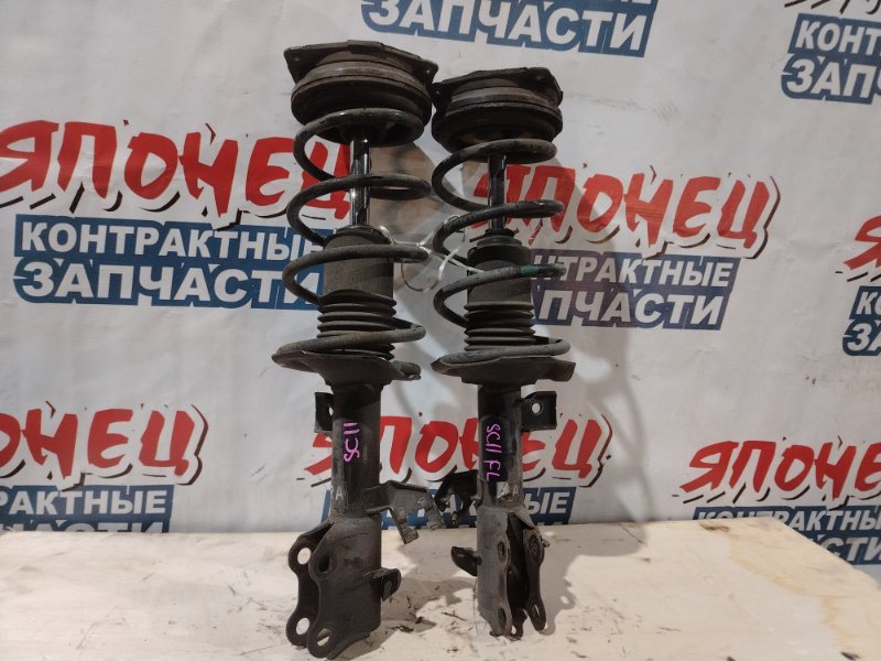 Стойка NISSAN TIIDA SC11 HR15DE передняя (б/у)