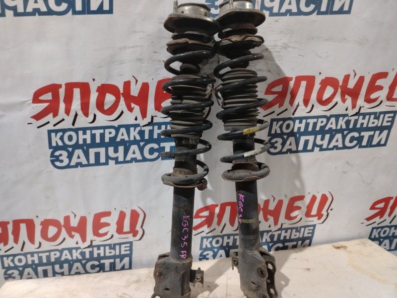 Стойка TOYOTA PASSO KGC35 1KR-FE передняя (б/у)