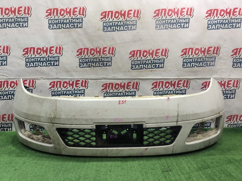Бампер NISSAN ELGRAND E51 VQ35DE передний (б/у)