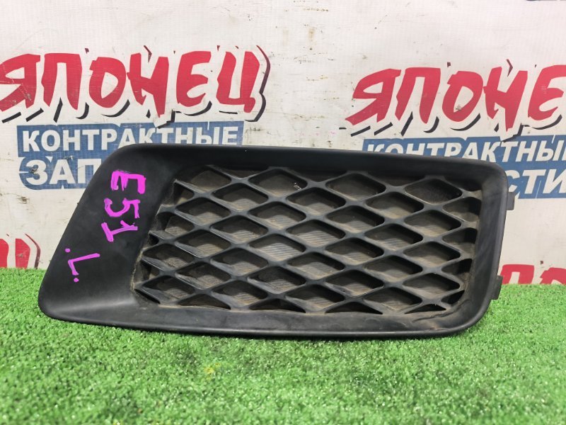 Заглушка бампера NISSAN ELGRAND E51 VQ35DE передняя левая (б/у)