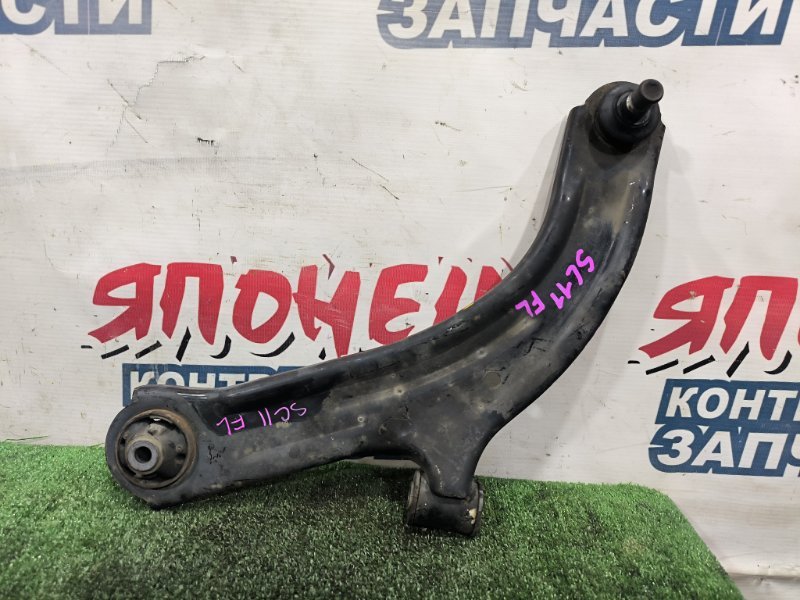 Рычаг нижний NISSAN TIIDA SC11 HR15DE передний левый (б/у)