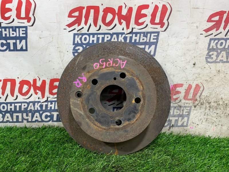 Тормозной диск TOYOTA ESTIMA ACR50 2AZ-FE задний (б/у)