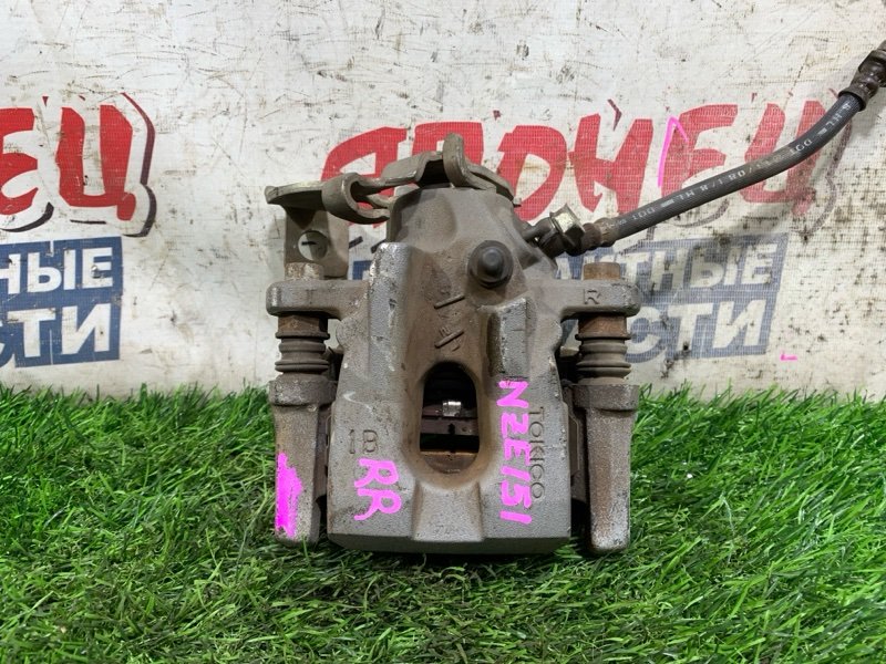 Суппорт TOYOTA COROLLA RUMION NZE151 1NZ-FE задний правый (б/у)