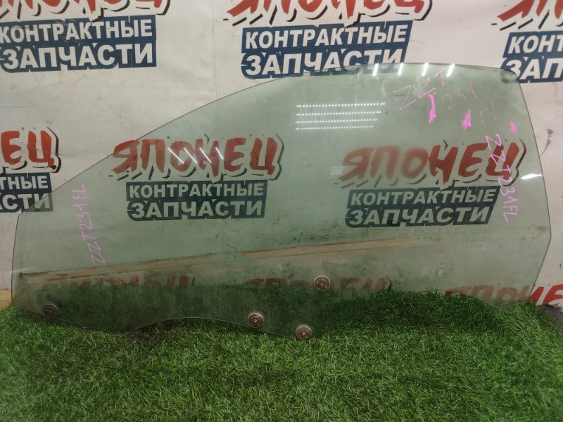 Стекло двери TOYOTA CELICA ZZT231 2ZZ-GE переднее левое (б/у)