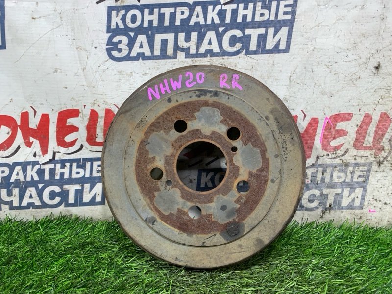 Тормозной барабан TOYOTA PRIUS NHW20 1NZ-FXE задний (б/у)