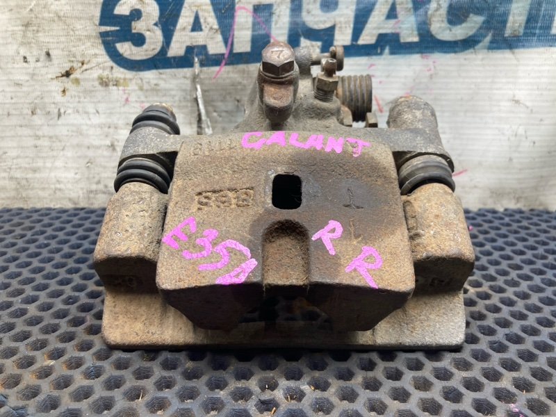 Суппорт MITSUBISHI GALANT E35A 4G67 задний правый (б/у)