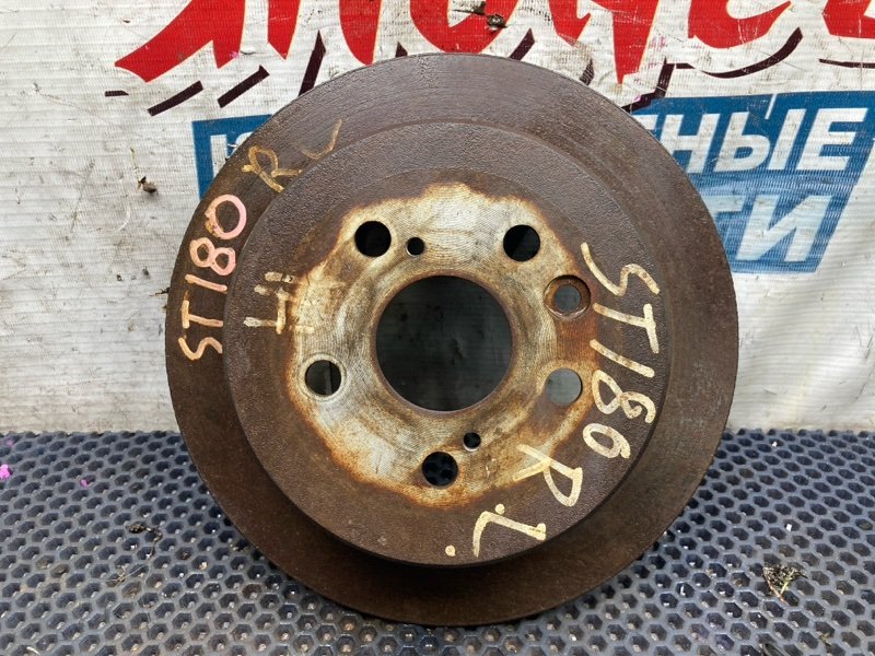 Тормозной диск TOYOTA CARINA ED ST180 4S-FE задний (б/у)