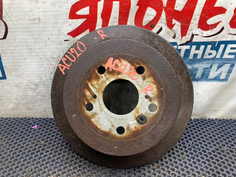 Тормозной диск TOYOTA KLUGER V ACU20 2AZ-FE задний (б/у)