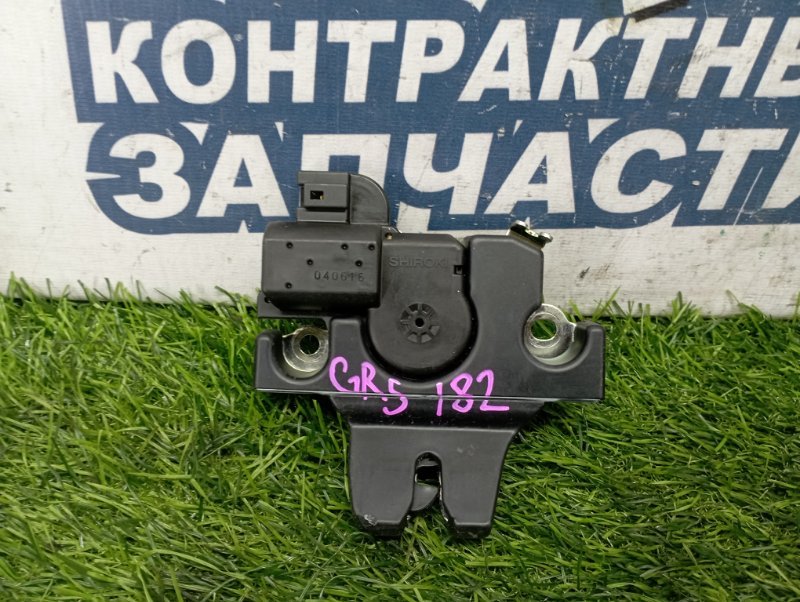 Замок багажника TOYOTA CROWN GRS182 3GR-FSE (б/у)