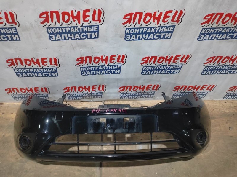 Бампер NISSAN NOTE E12 HR12DE 2013 передний (б/у)