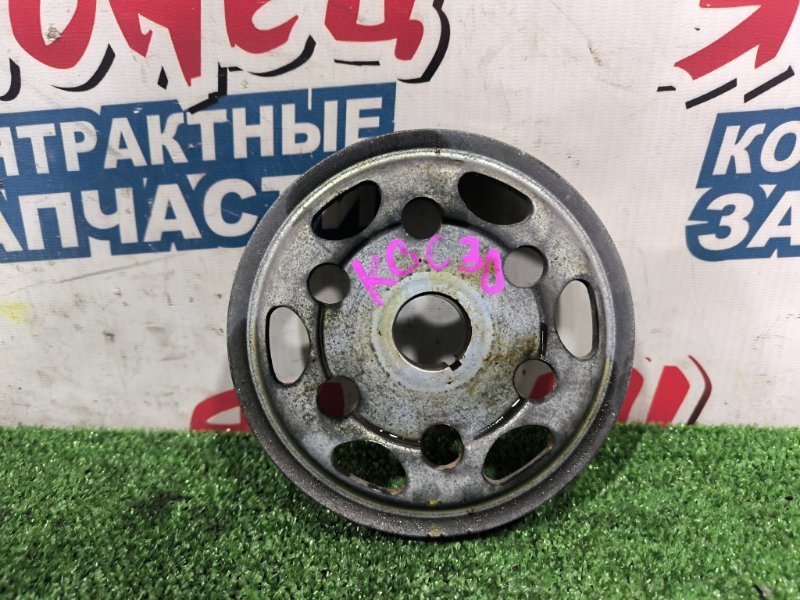 Шкив коленвала TOYOTA PASSO KGC30 1KR-FE (б/у)
