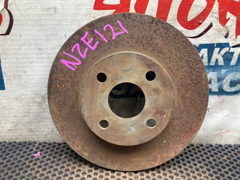 Тормозной диск TOYOTA COROLLA SPACIO NZE121 1NZ-FE передний (б/у)