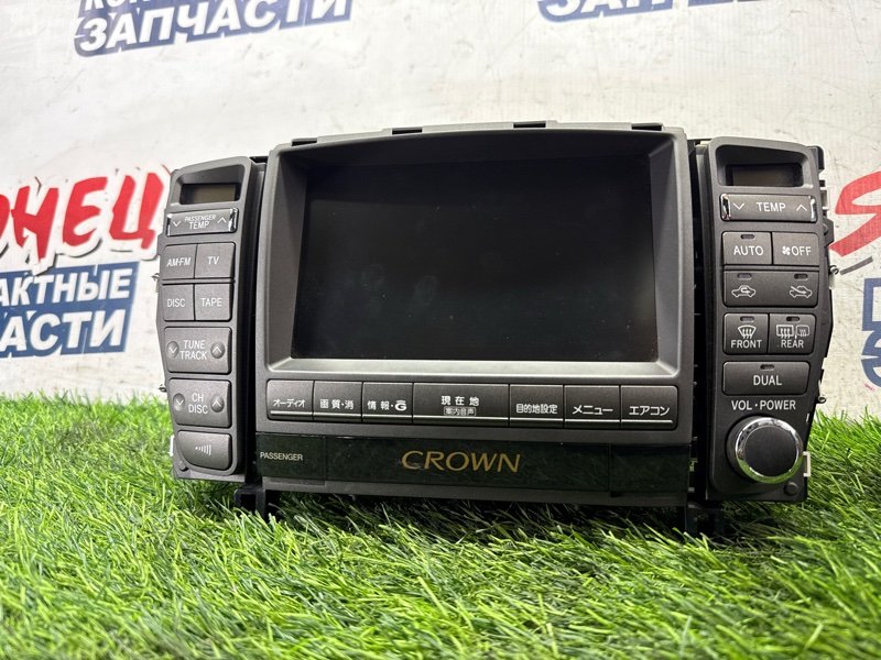 Блок управления климат-контролем TOYOTA CROWN GRS182 3GR-FSE (б/у)