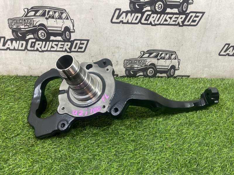Поворотный кулак TOYOTA LAND CRUISER UZJ100 2UZ-FE передний левый (б/у)