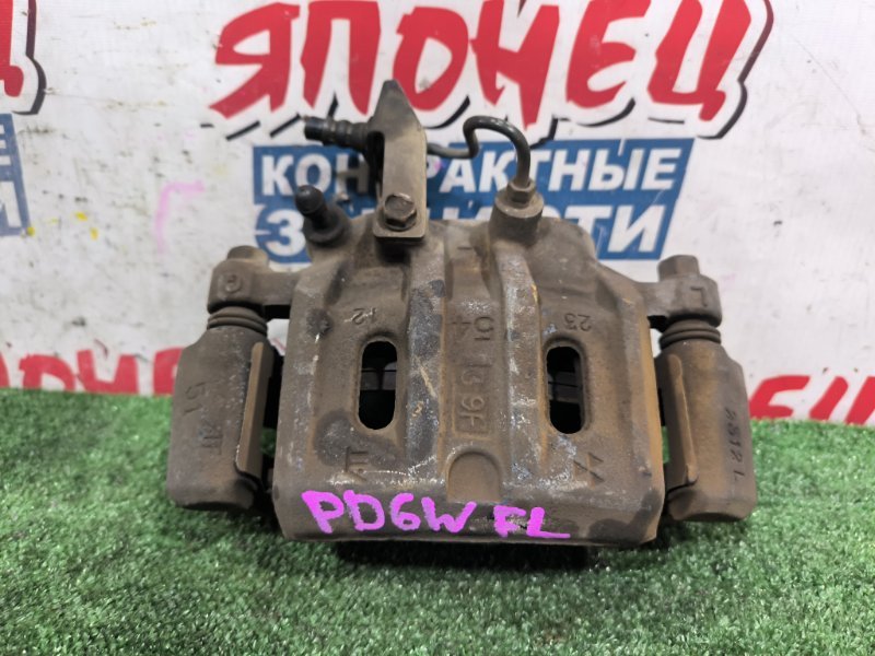 Суппорт MITSUBISHI DELICA PD6W 6G72 передний левый (б/у)