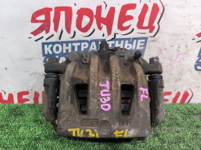 Суппорт NISSAN PRESAGE TU31 QR25DE передний левый (б/у)