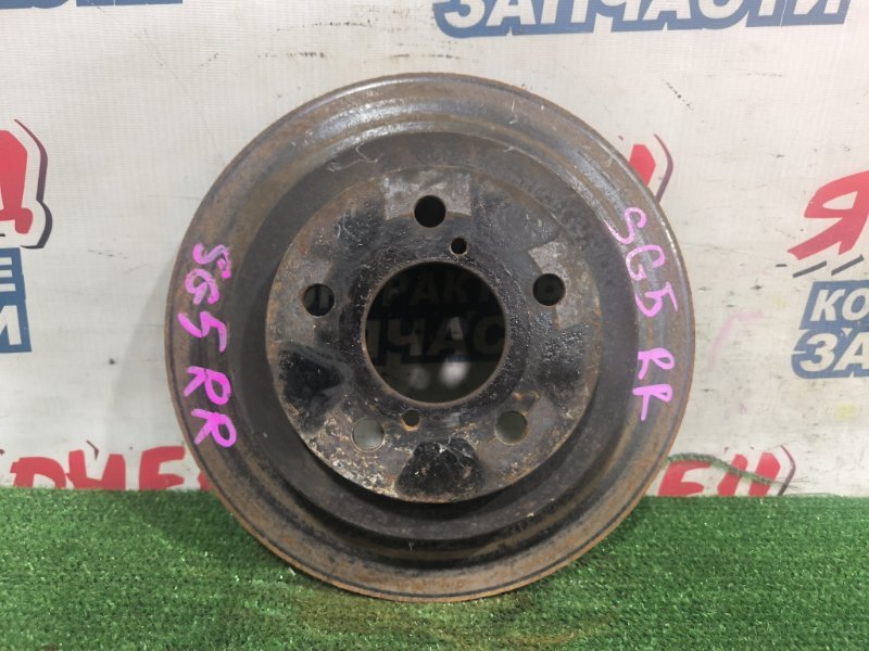 Тормозной диск SUBARU FORESTER SG5 EJ20 задний (б/у)