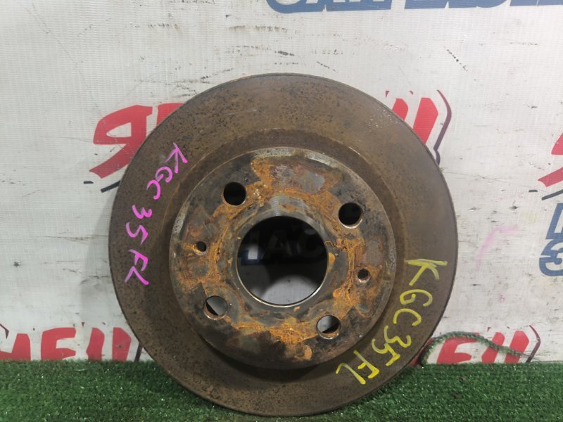 Тормозной диск TOYOTA PASSO KGC35 1KR-FE передний (б/у)