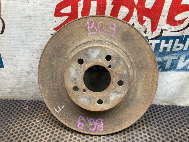 Тормозной диск SUBARU LANCASTER BG9 EJ25 передний (б/у)
