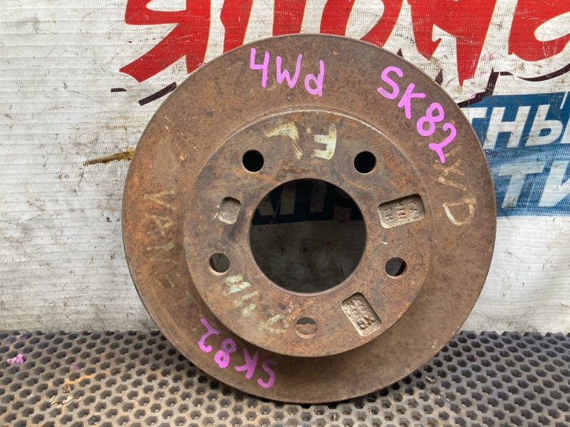 Тормозной диск MAZDA BONGO SK82M F8 передний (б/у)