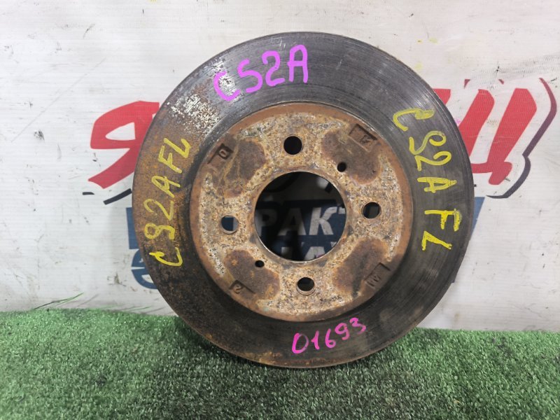 Тормозной диск MITSUBISHI LANCER CS2A 4G15 передний (б/у)