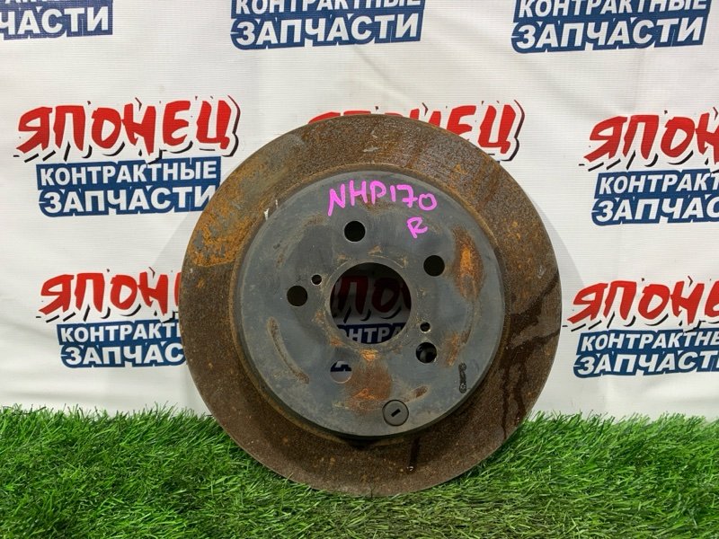 Тормозной диск TOYOTA SIENTA NHP170 1NZ-FXE задний (б/у)