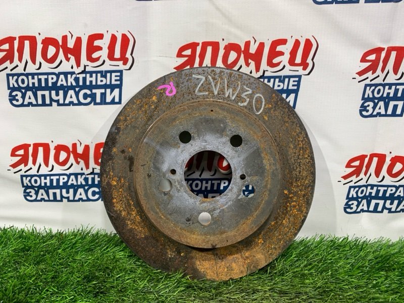 Тормозной диск TOYOTA PRIUS ZVW30 2ZR-FXE задний (б/у)