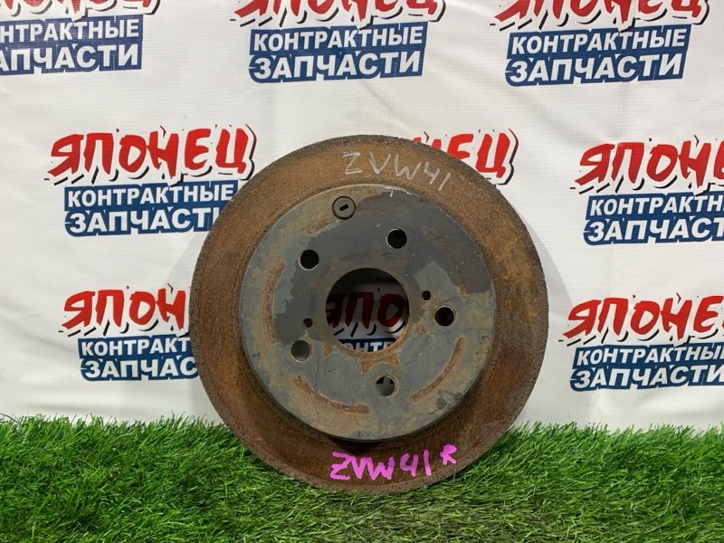 Тормозной диск TOYOTA PRIUS ALPHA ZVW41 2ZR-FXE задний (б/у)