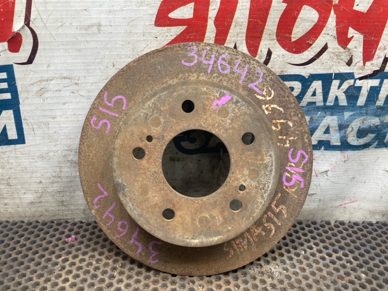 Тормозной диск NISSAN SILVIA S15 SR20DE задний (б/у)