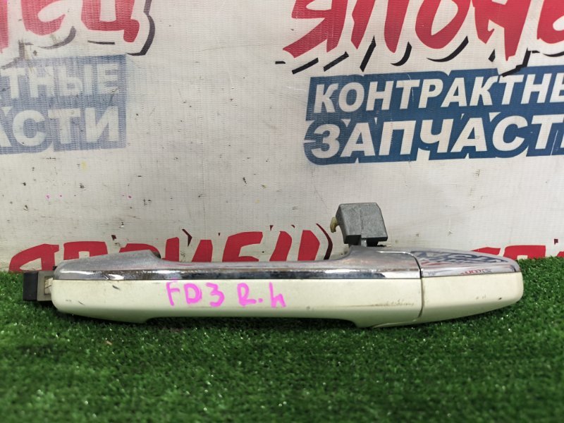 Ручка двери внешняя HONDA CIVIC FD3 R18A задняя левая (б/у)