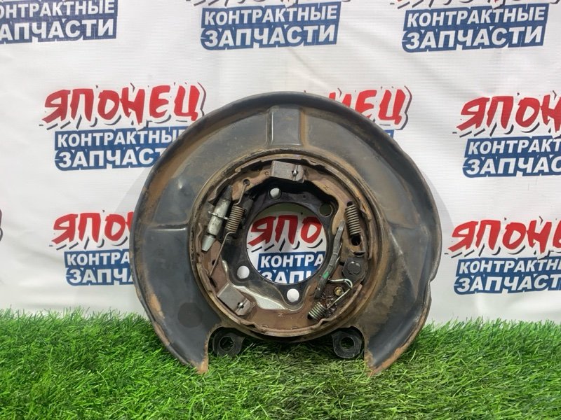 Щиток тормозного механизма NISSAN X-TRAIL NT31 MR20DE задний левый (б/у)