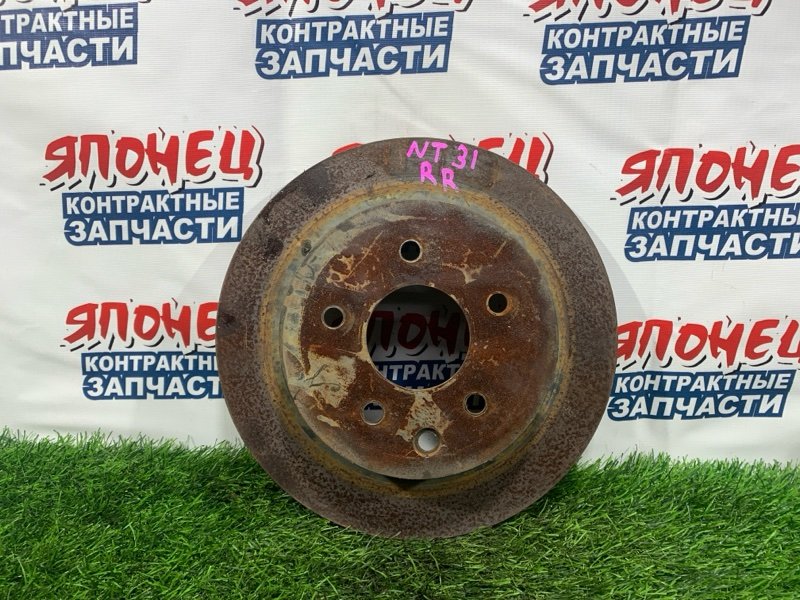 Тормозной диск NISSAN X-TRAIL NT31 MR20DE задний (б/у)